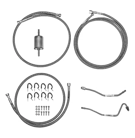 FFF0014SS -'88-'95 GMC K1500 Quick Fix Complete Fuel Line Kit Reg Cab_Long Bed